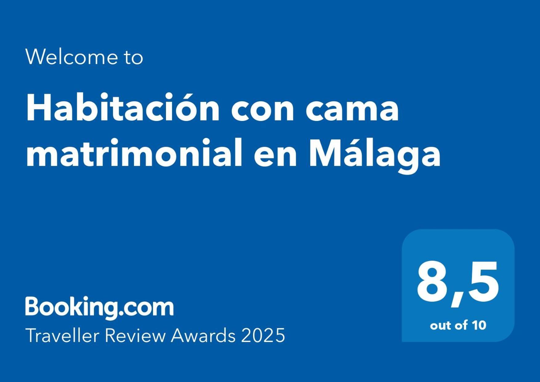 Habitacion Con Cama Matrimonial En Malaga Ngoại thất bức ảnh